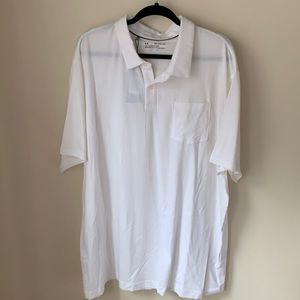 NWT - Men’s Under Armor Collard Shirt - White